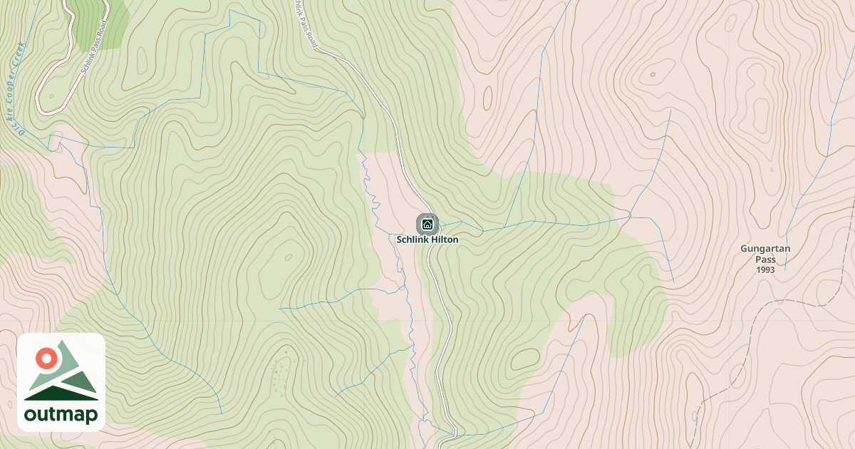 Map of Schlink Hilton