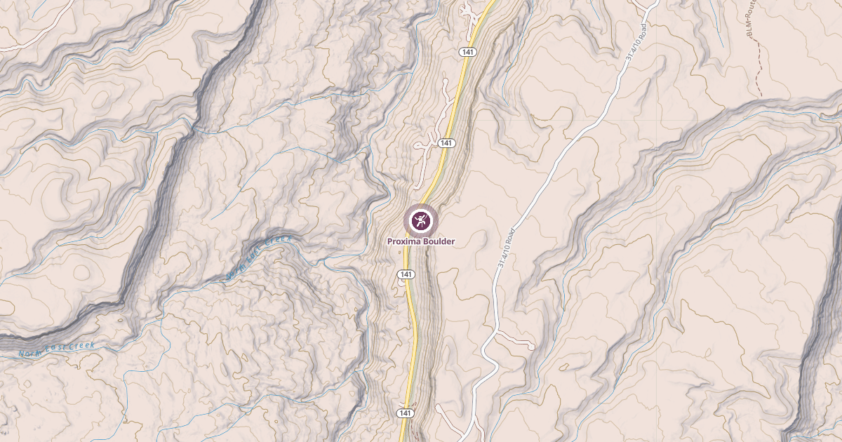Map preview of Proxima Boulder