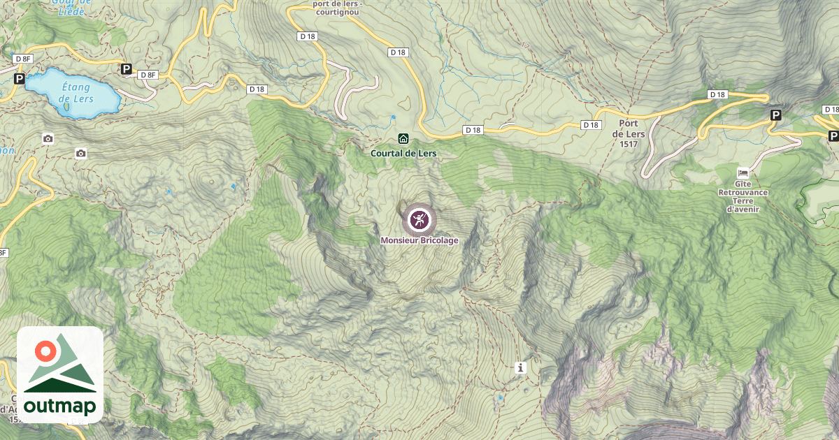 Map of Monsieur Bricolage