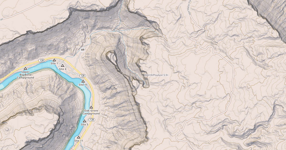 Map preview of Merrill/Poulson