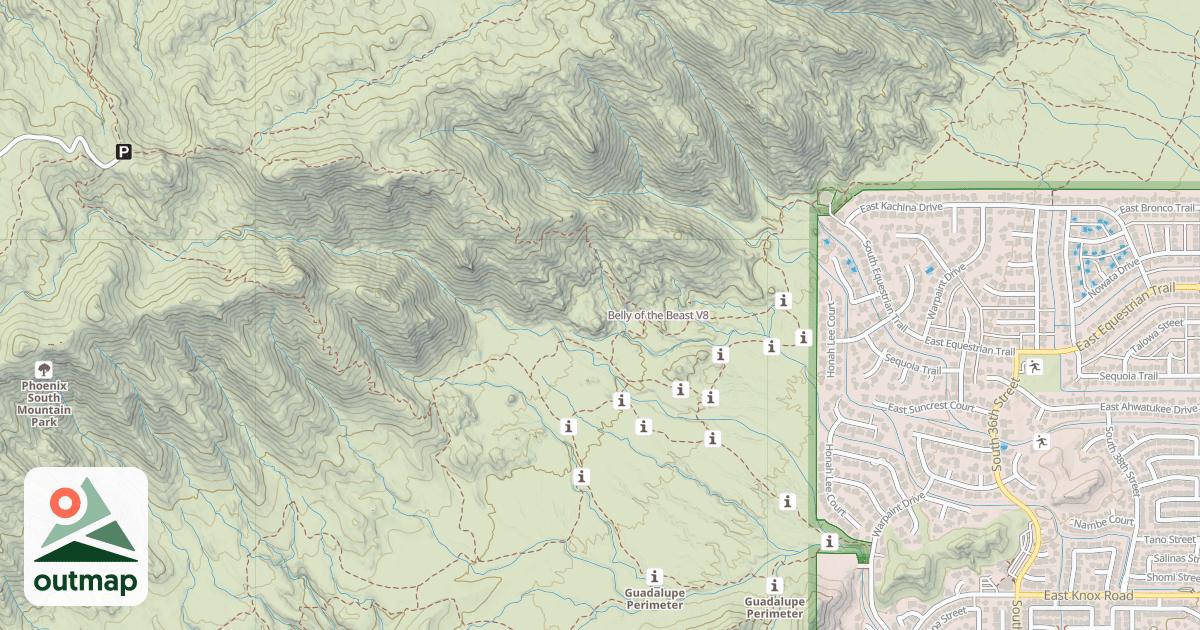 Map of Belly of the Beast