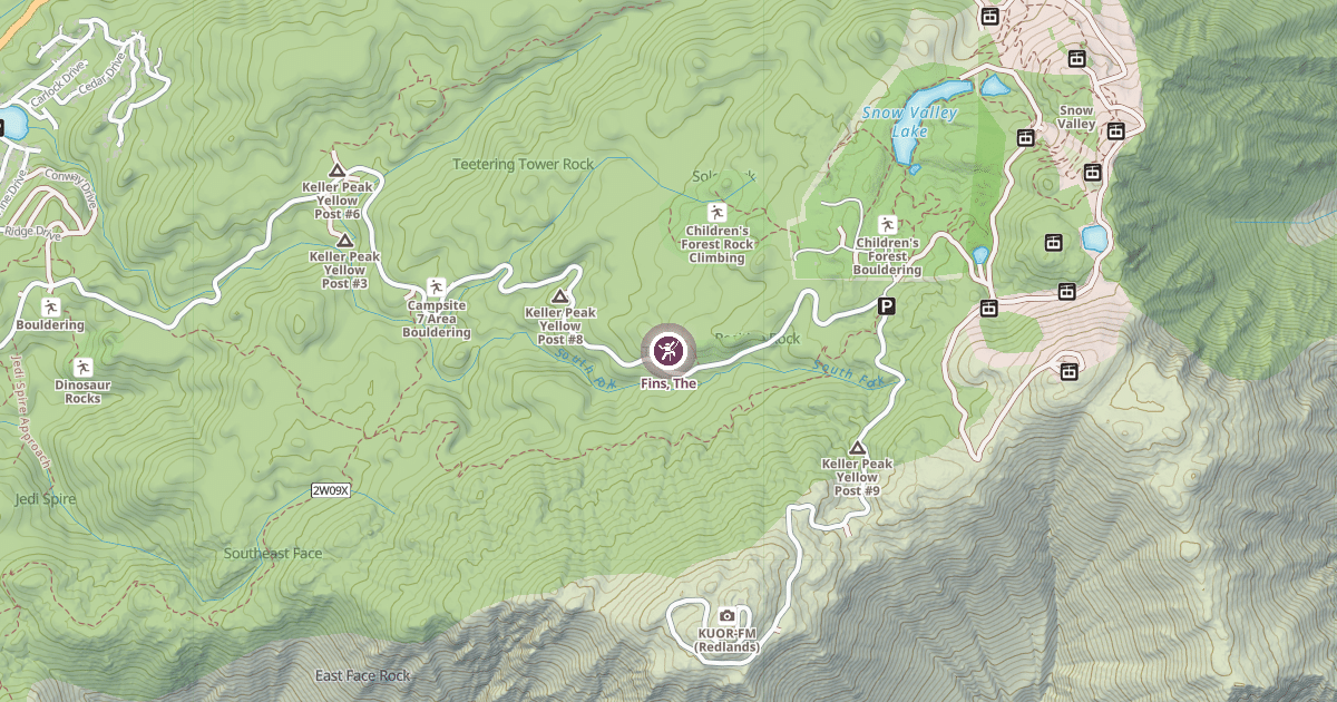 Map preview of Fins, The