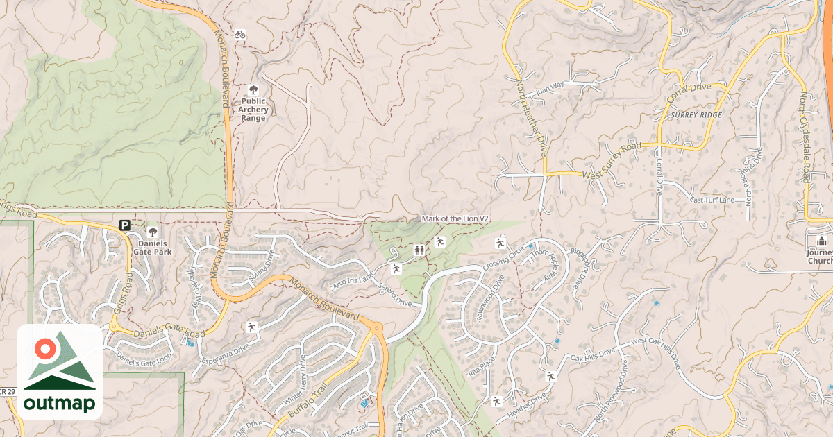 Map of Mark of the Lion
