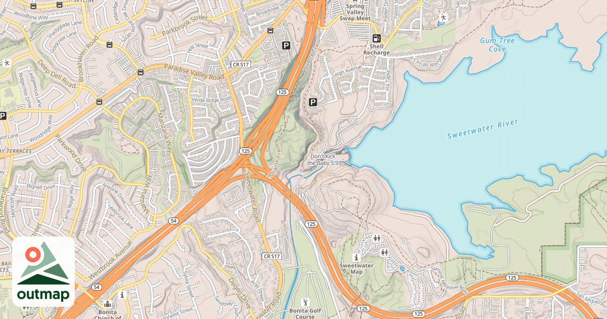 Map of Don't Kick the Baby