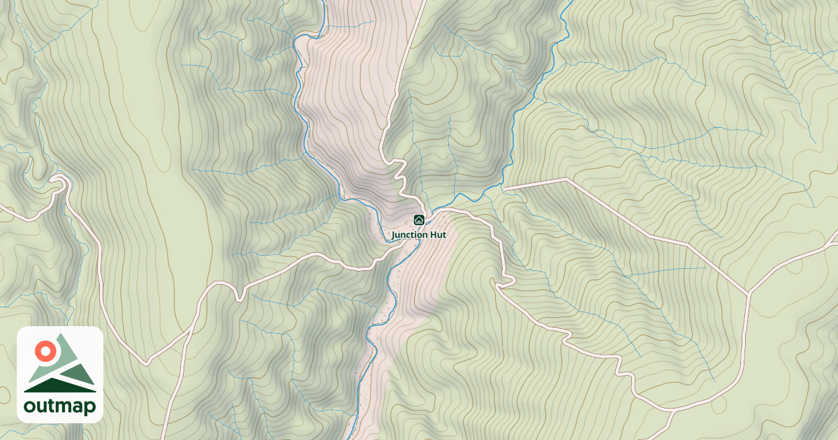 Map of Junction Hut