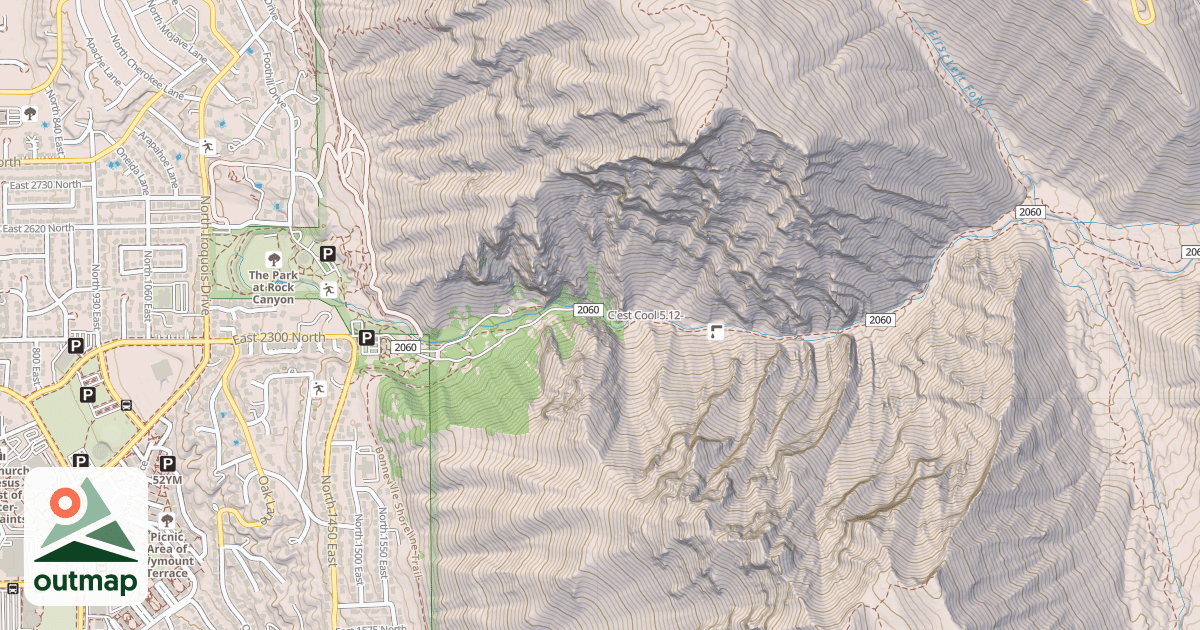 Map of C'est Cool