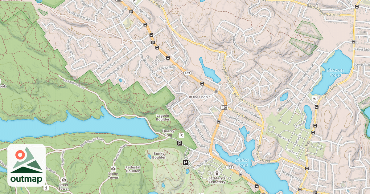 Map of Off the Grid