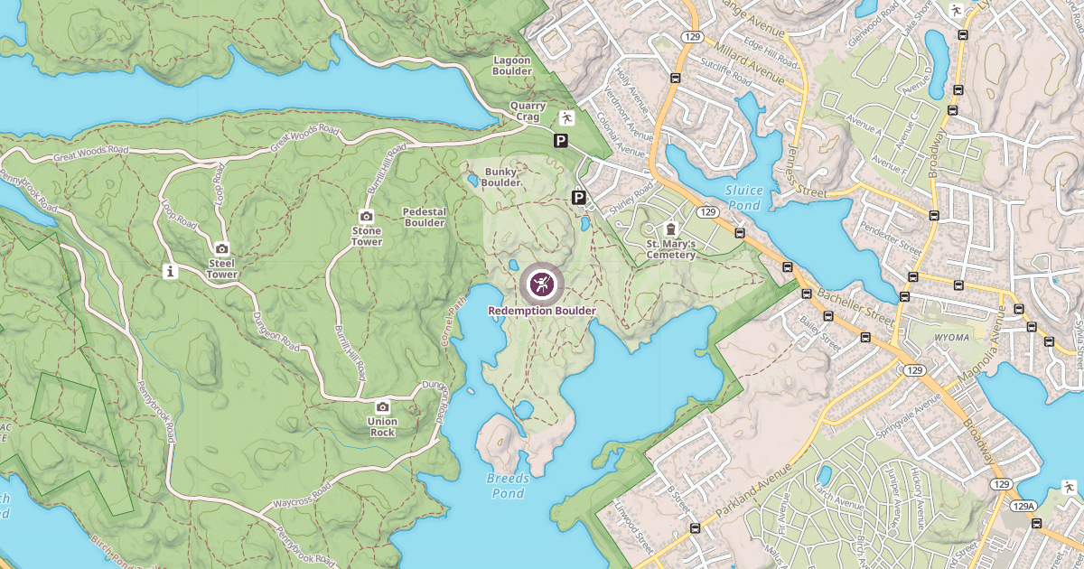 Map preview of Redemption Boulder