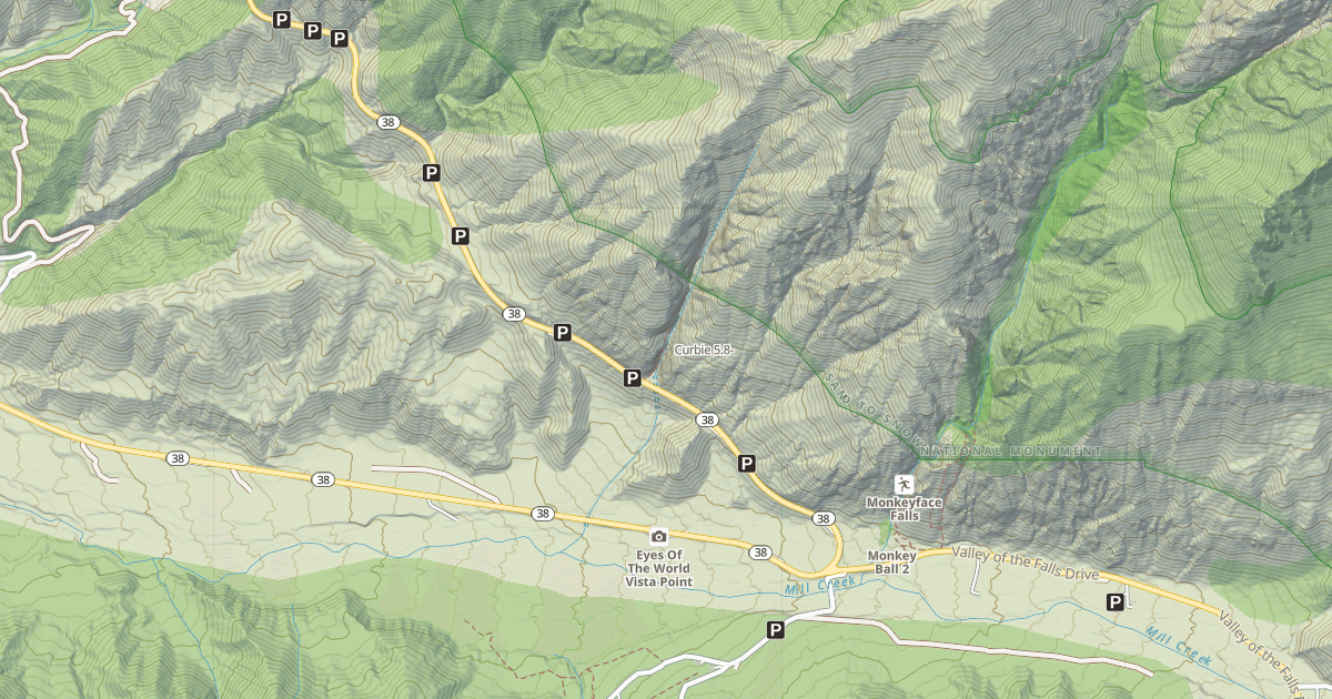Map preview of Curbie