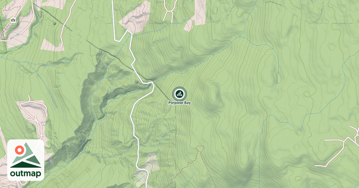 Map of Porpoise Bay