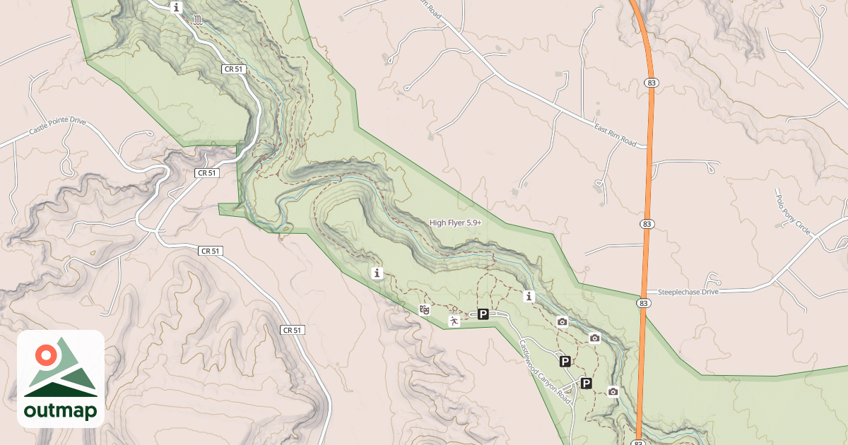 Map of High Flyer