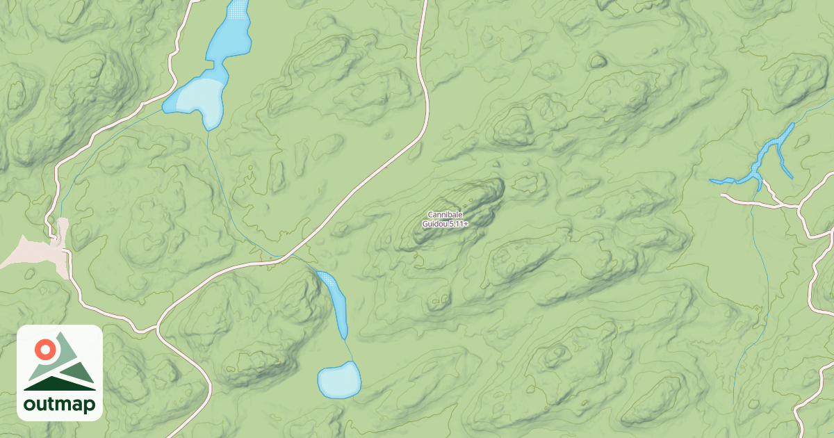Map of Cannibale Guidou