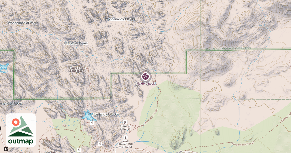 Map of Flexible Rock