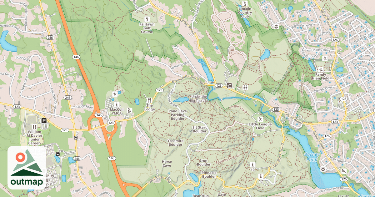 Map of Under the Big Top