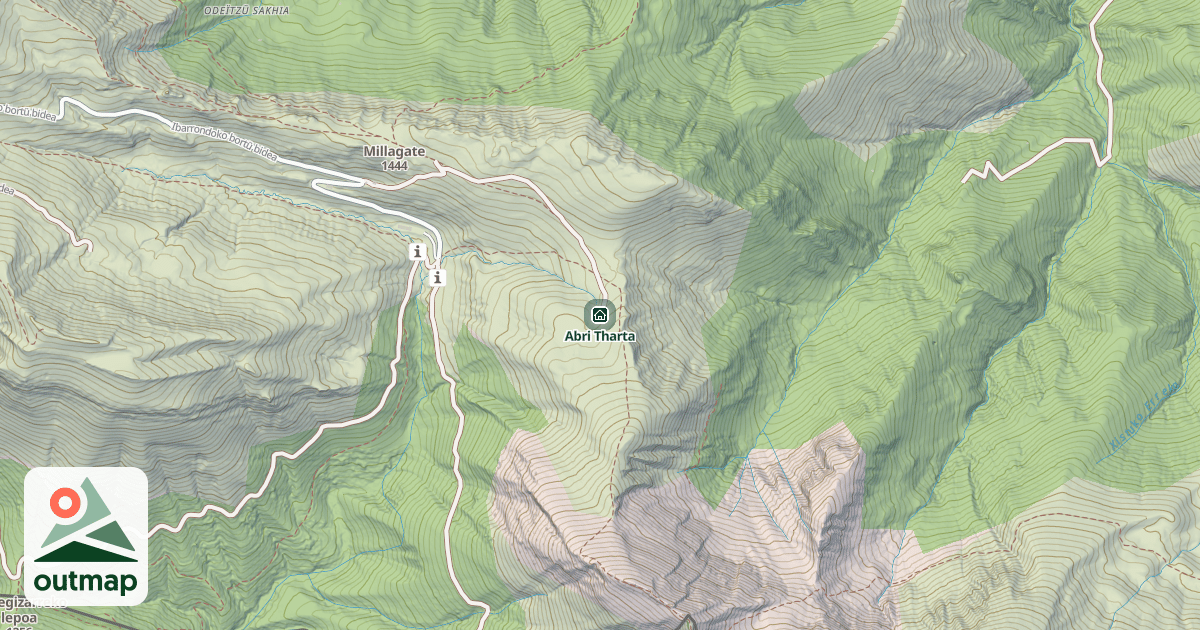 Map of Abri Tharta