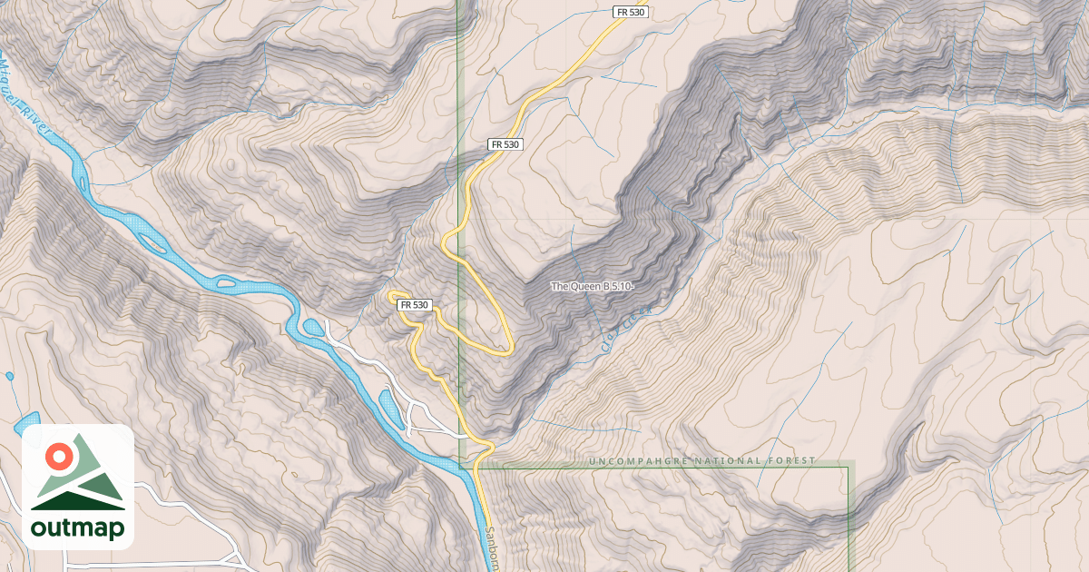 Map of The Queen B