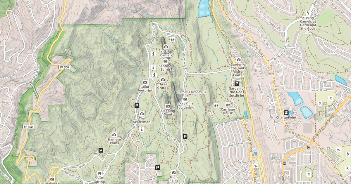 Map preview of Ormes' Chimney