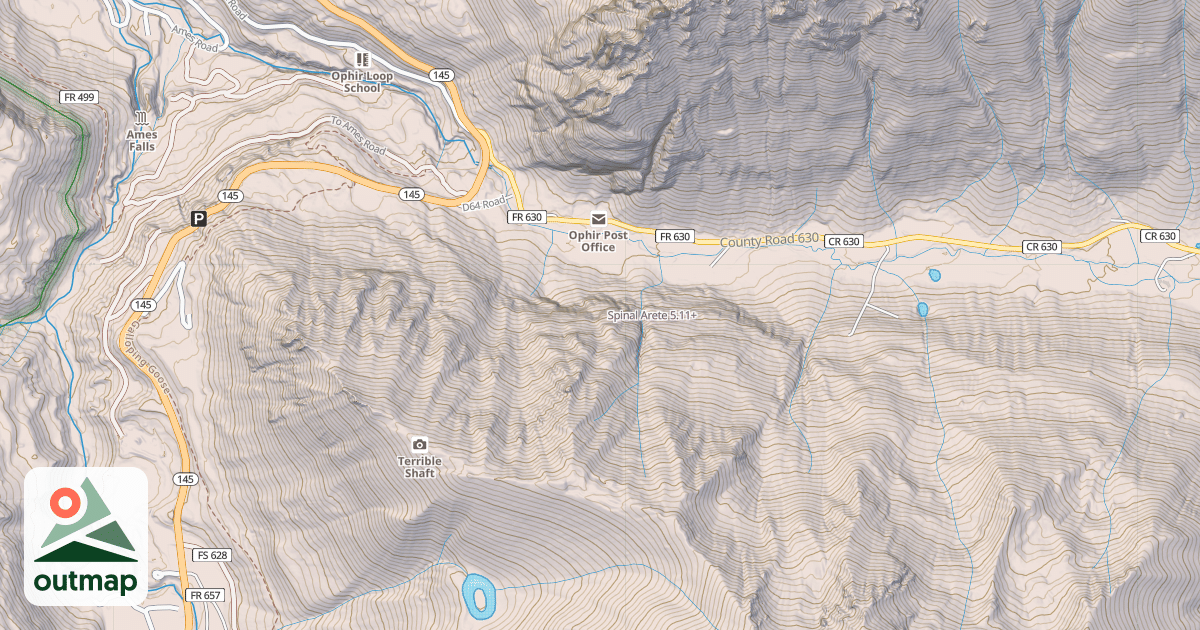 Map of Spinal Arete