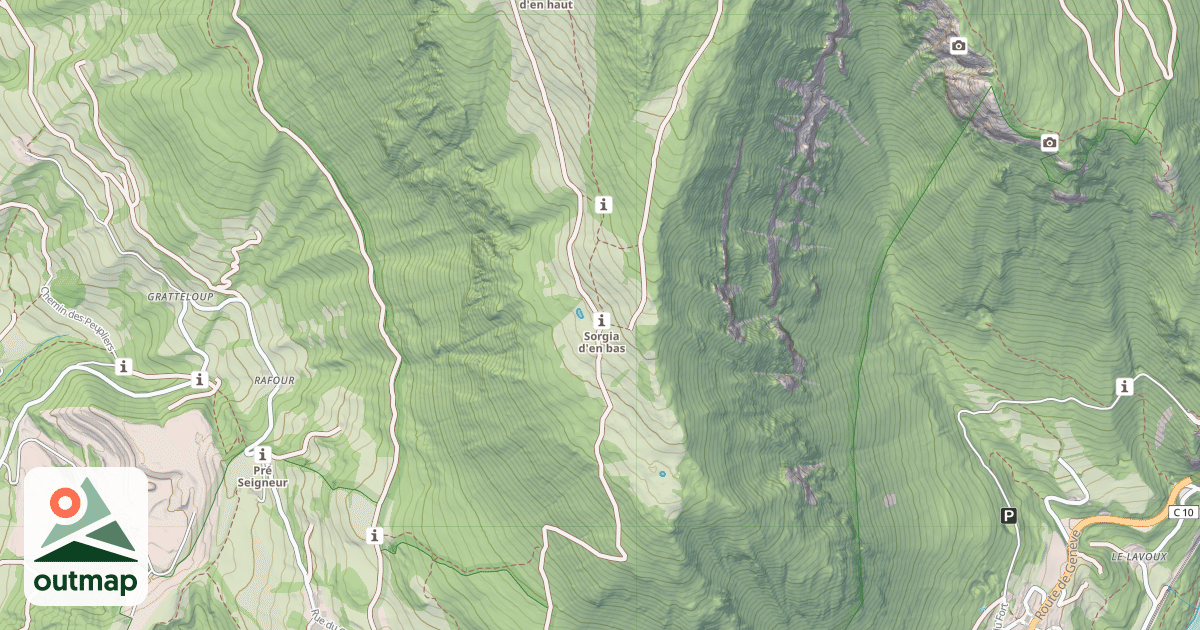 Map of Chalet de Sorgia d'en Bas