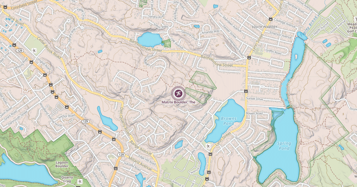 Map preview of Matrix Boulder, The