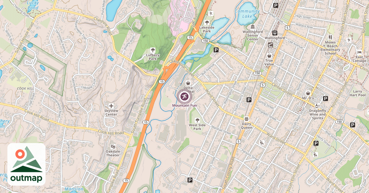 Map of Mountain Fun