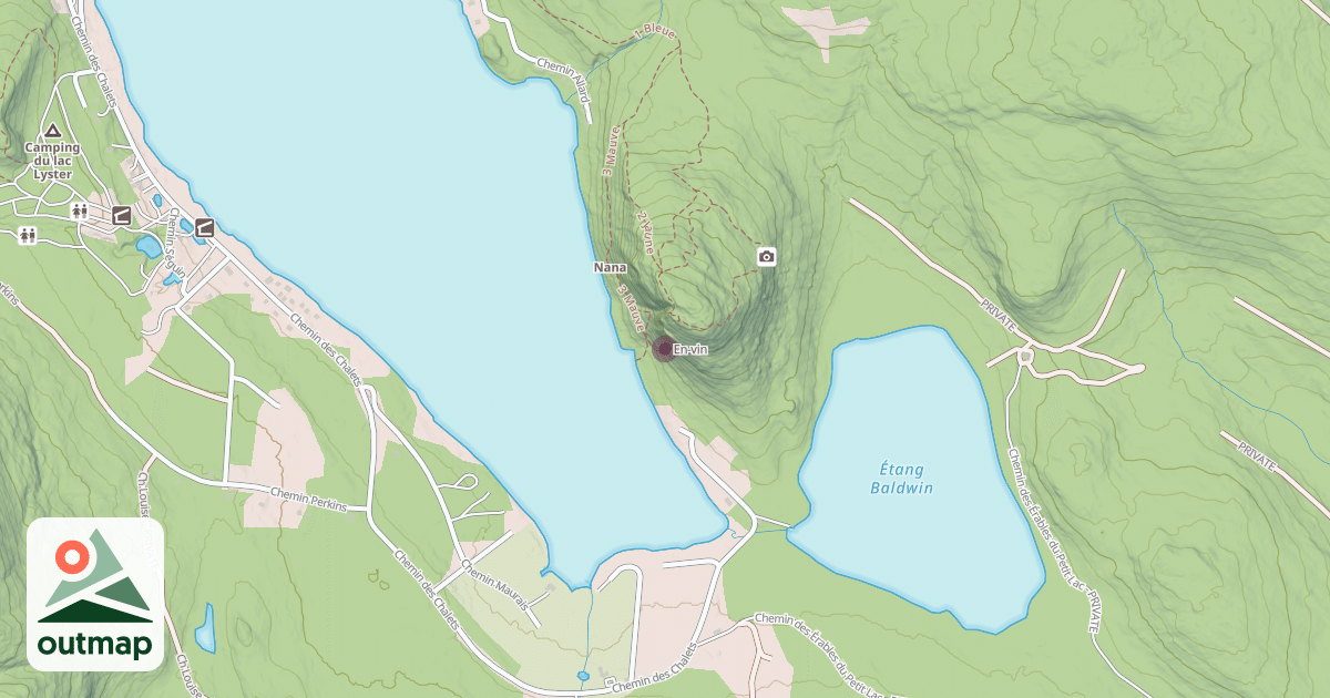 Map of En-vin