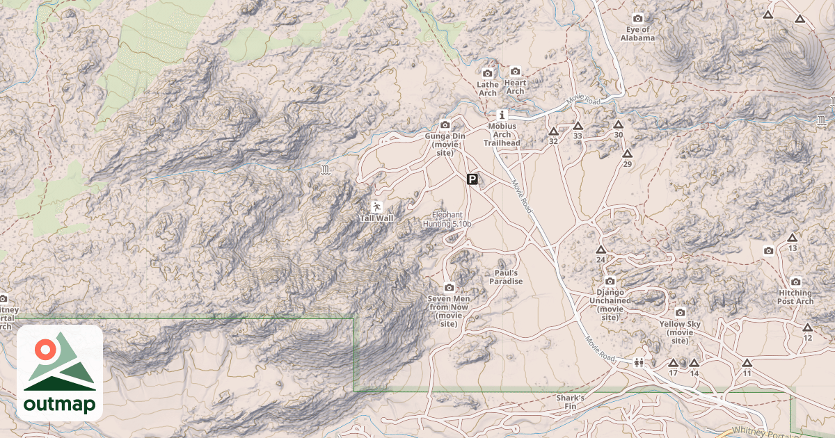 Map of Elephant Hunting