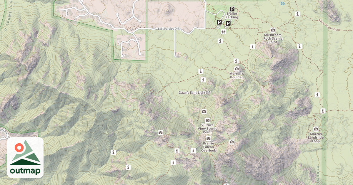 Map of Dawn’s Early Light