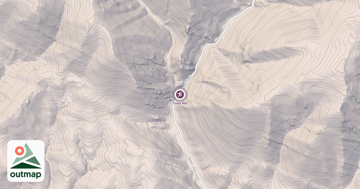 Map of Toad Rib