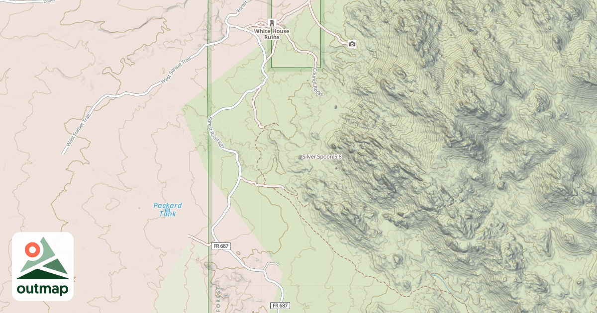 Map of Silver Spoon