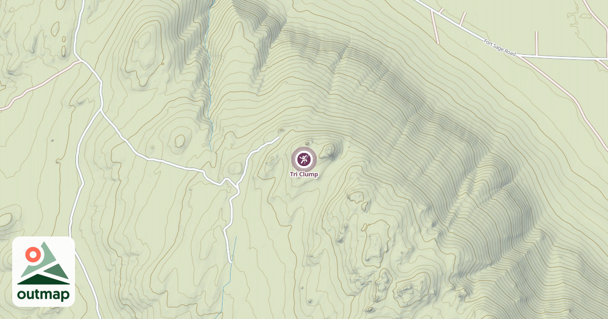 Map of Tri Clump