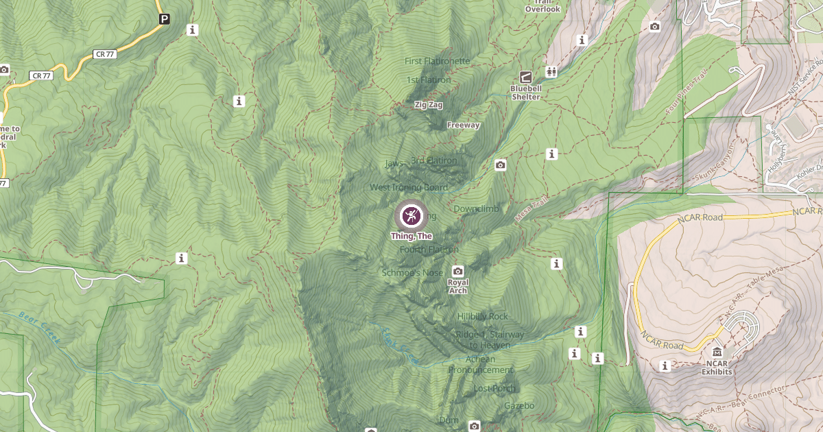 Map preview of Thing, The