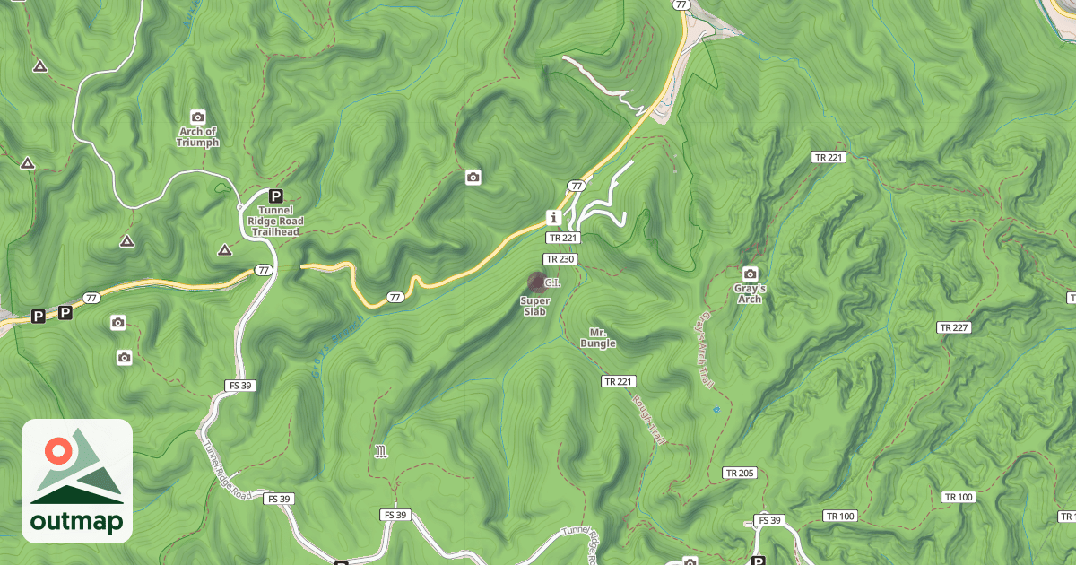 Map of G.I.