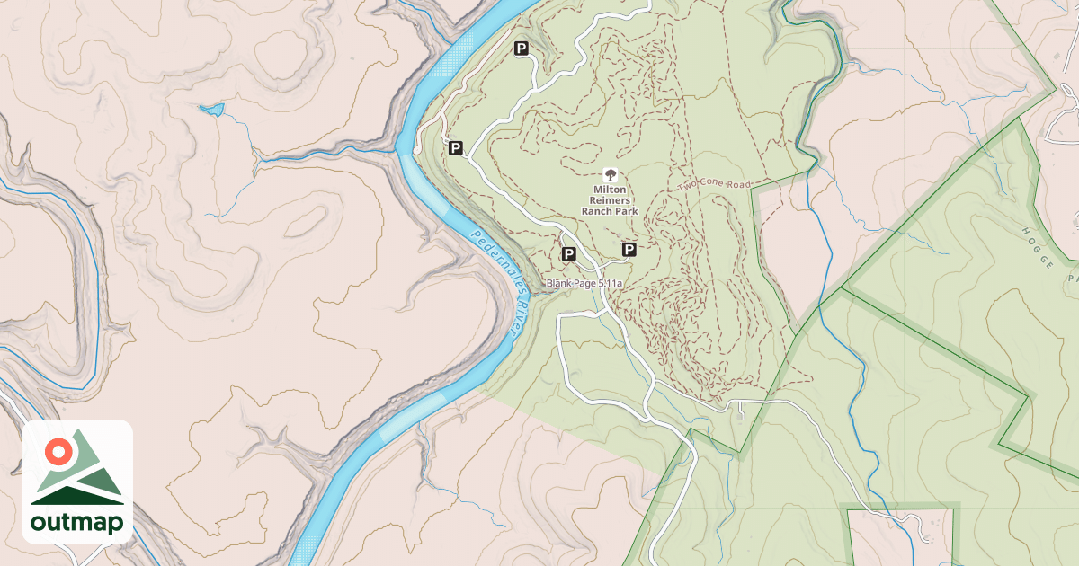 Map of Blank Page