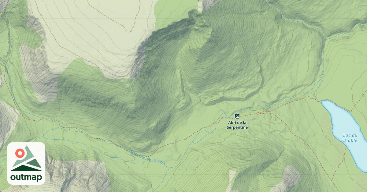 Map of Cache d'équipement Mur des Patrouilleurs