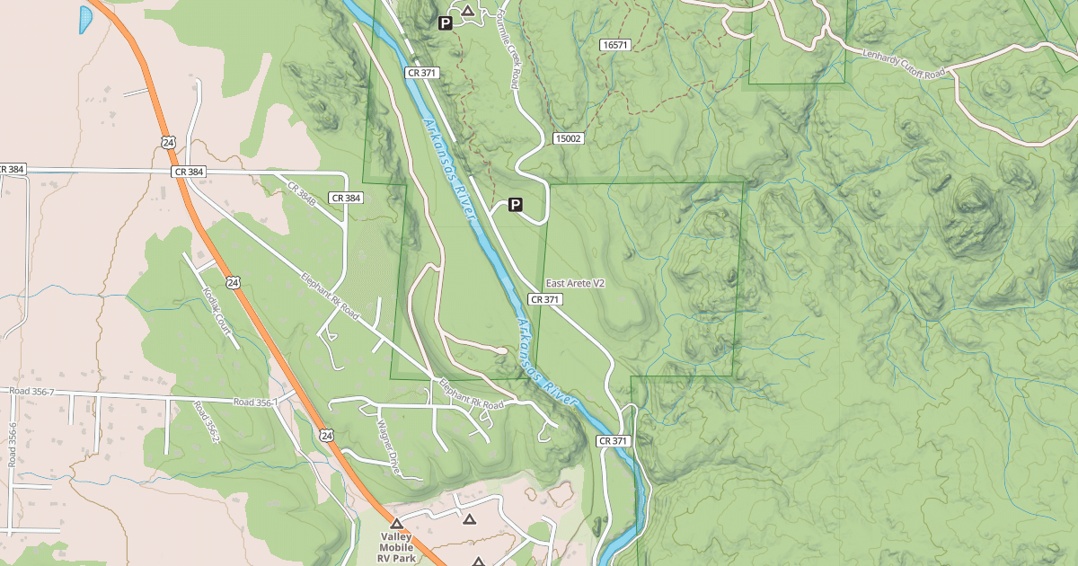 Map preview of East Arete