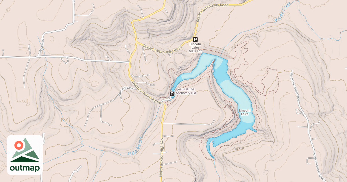 Map of Jesus at The Anchors