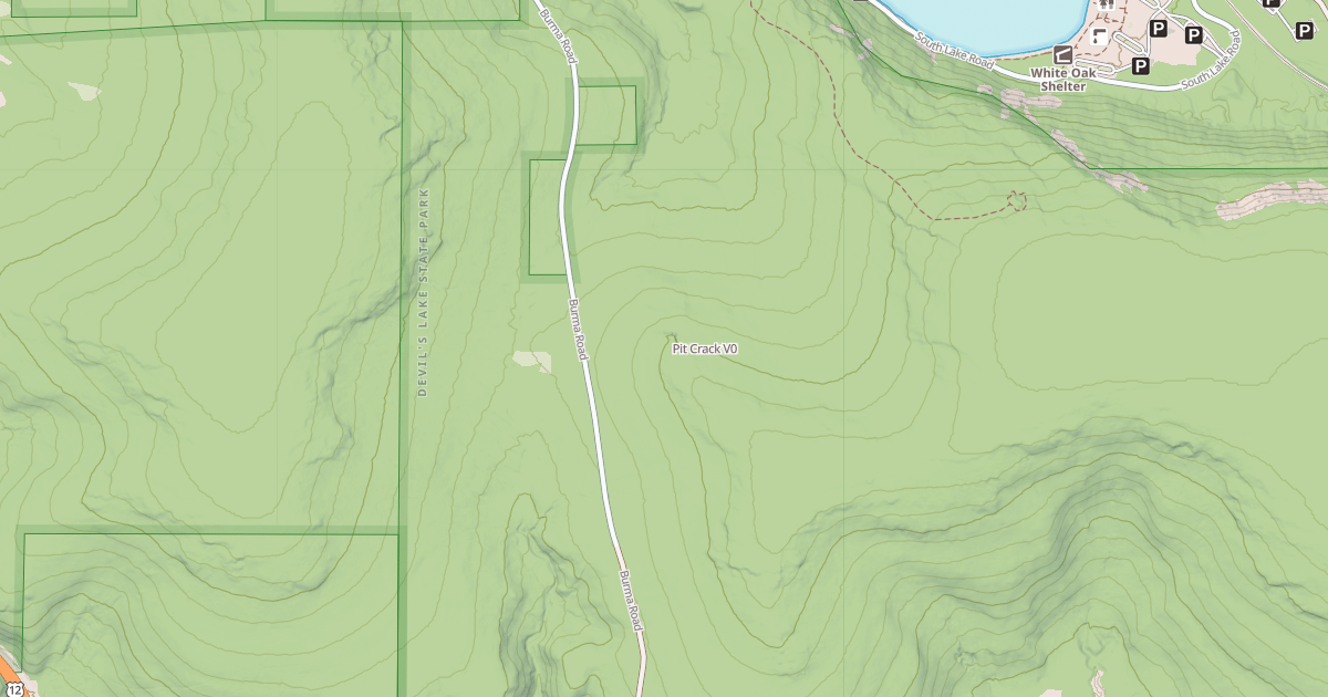 Map preview of Pit Crack