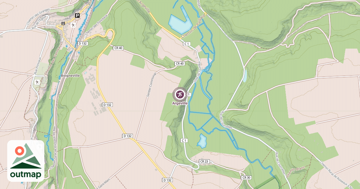 Map of Argeville
