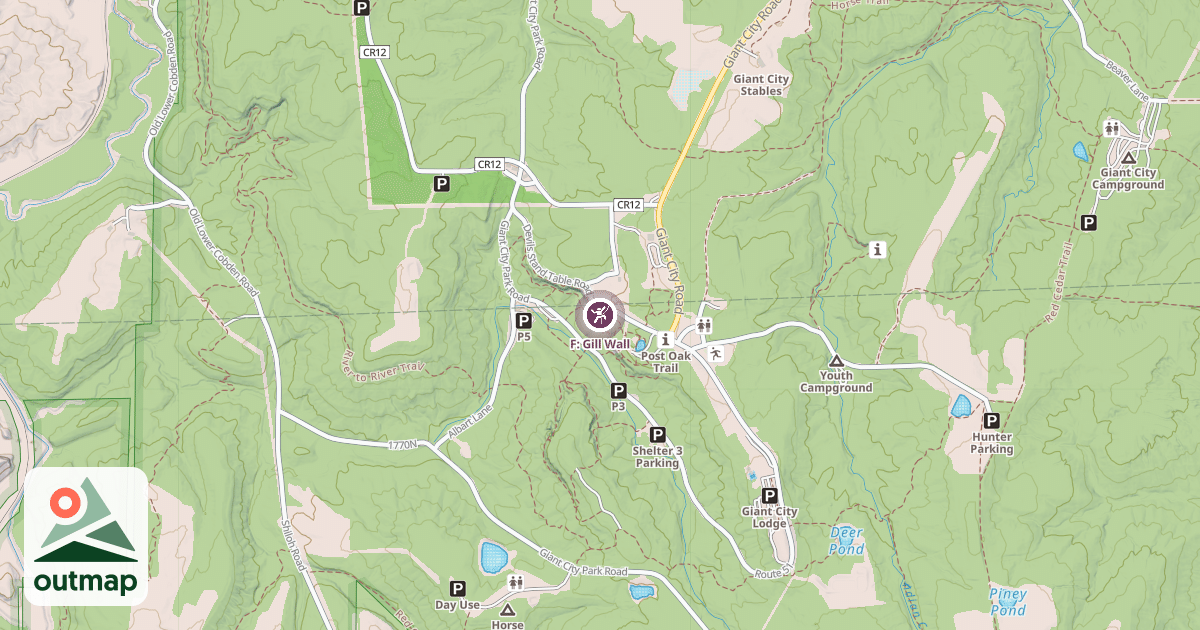 Map of F: Gill Wall