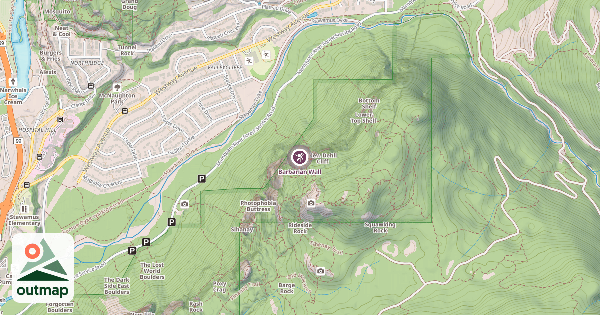 Map of Barbarian Wall