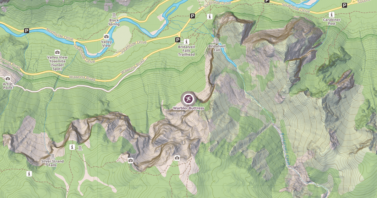 Map preview of Warbler Buttress