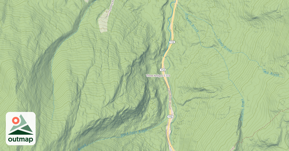 Map of Three Amigos