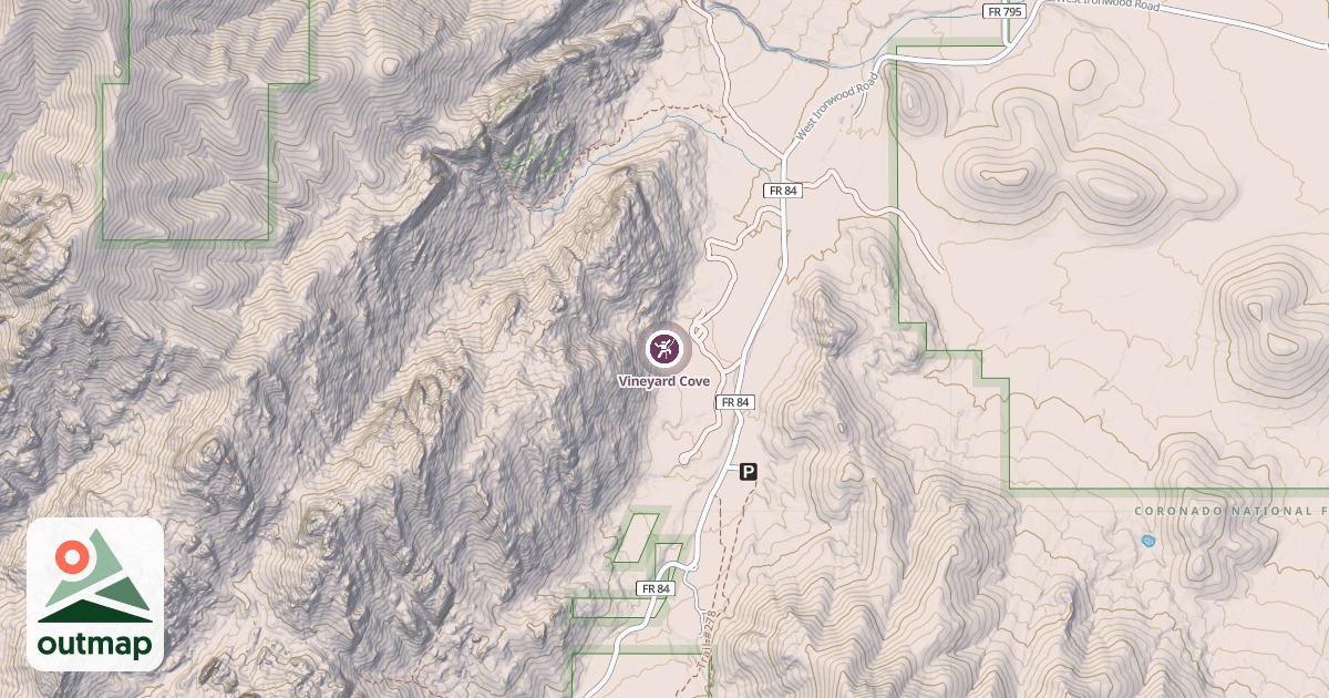 Map of Vineyard Cove