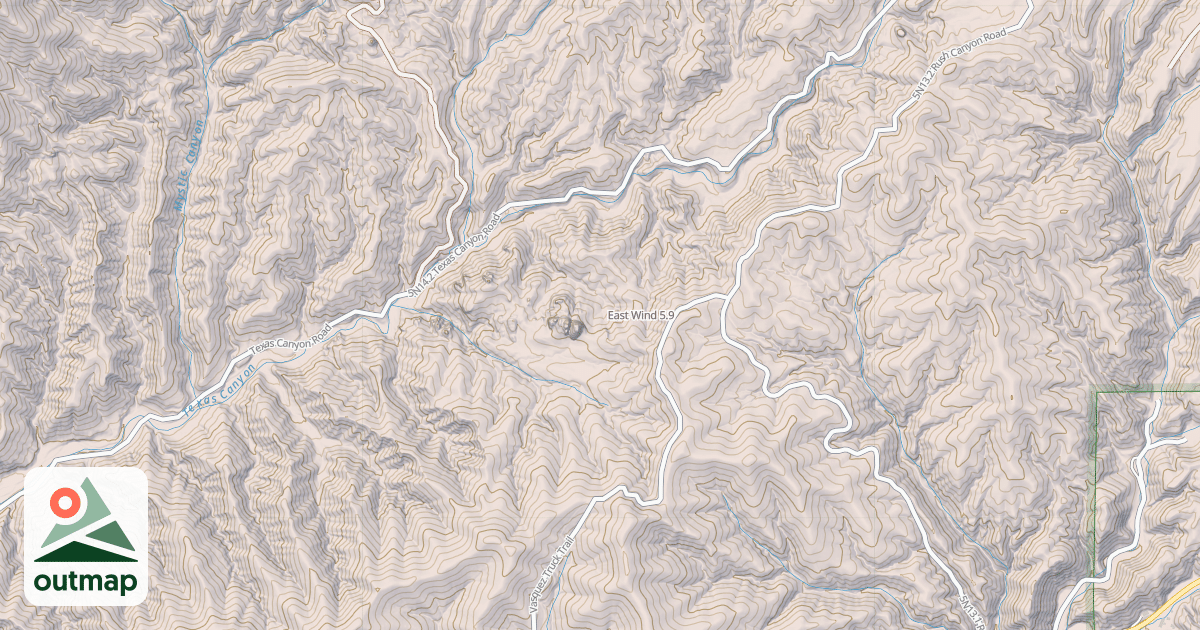 Map of East Wind