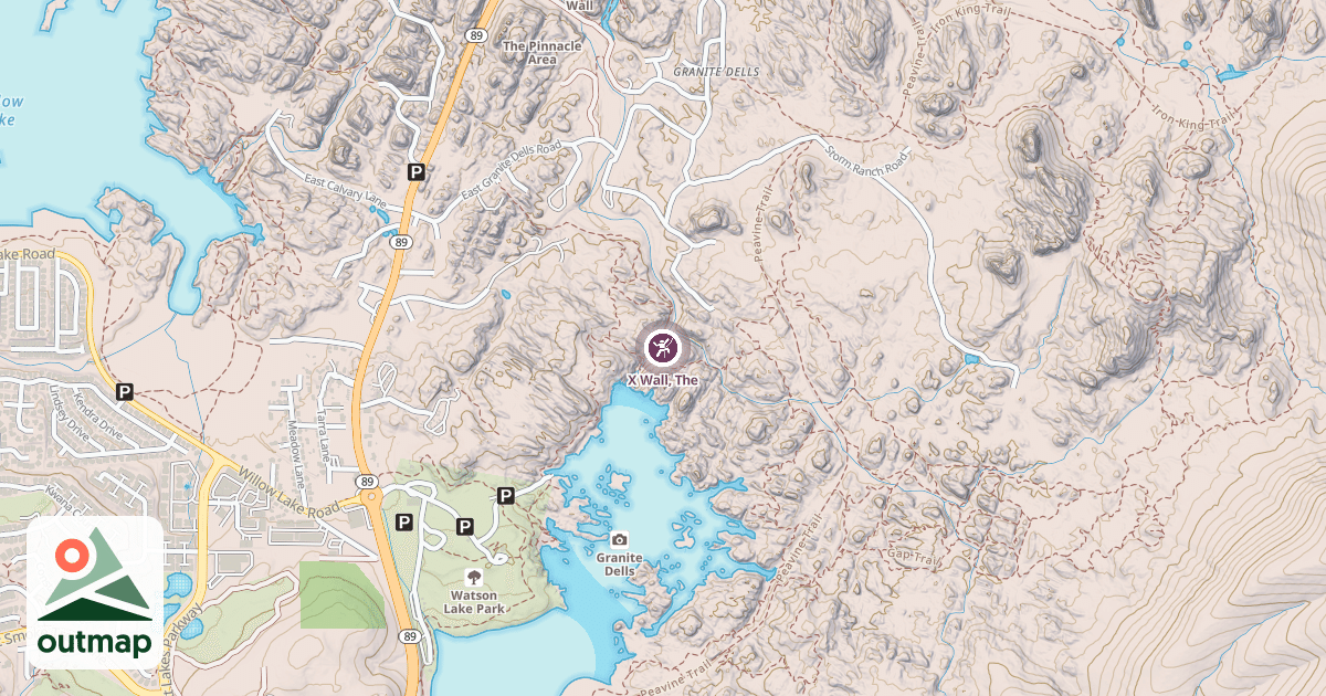 Map of X Wall, The