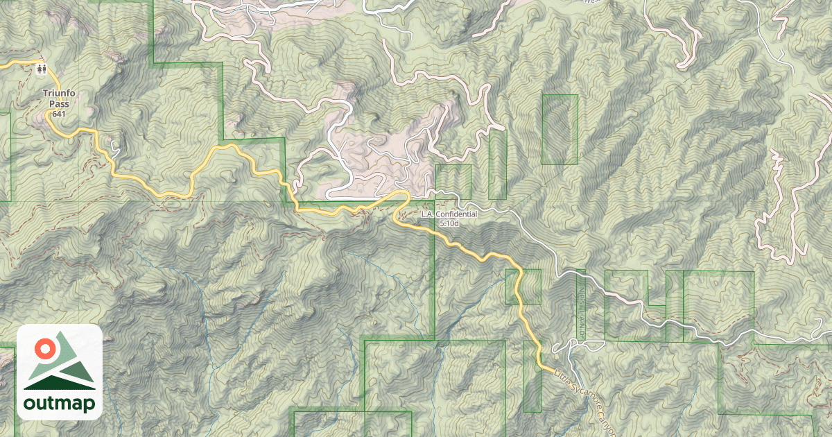 Map of L.A. Confidential