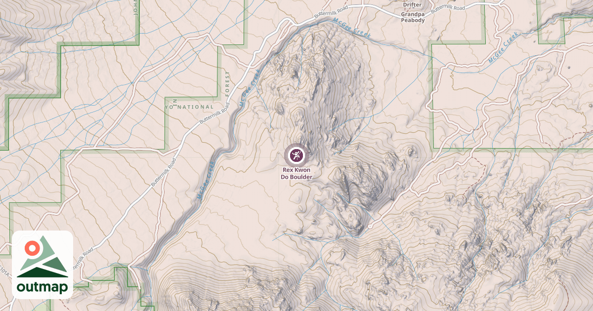 Map of Rex Kwon Do Boulder