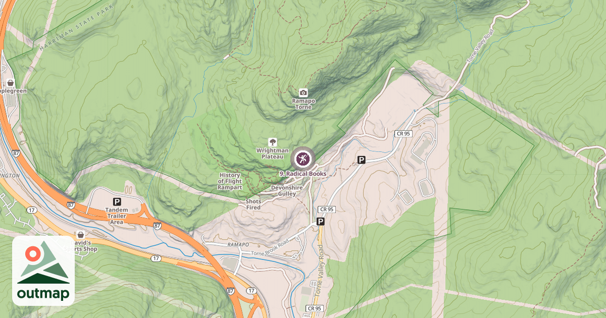 Map of 9. Radical Books