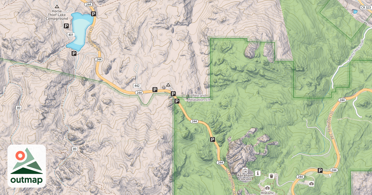 Map of Rest and Relaxation